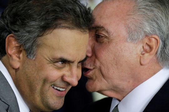 Temer e Aécio serão presos